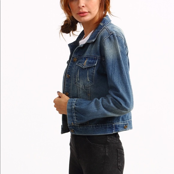 Lightweight Fall/Spring Jean Jacket New - Picture 2 of 3
